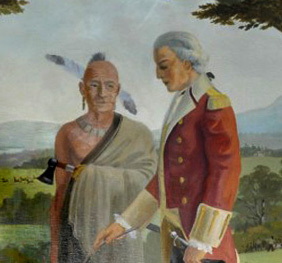 Image from the "Log mural"