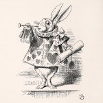 White Rabbit as herald