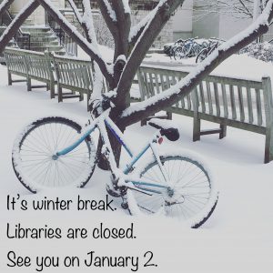 Bike in the snow