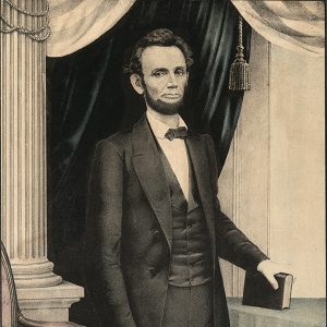 Abraham Lincoln portrait 1864?
