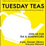 Image of promotional poster for Tuesday Teas Series