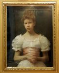 Pastel portrait of Margaret French by Daniel Chester French