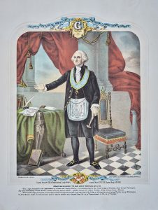 George Washington in Masonic garb