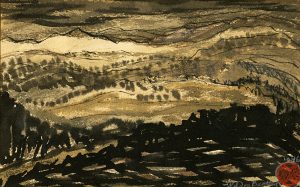 ink landscape