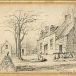 Burke's Head Quarters drawing Virginia