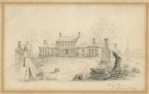 Lacey House drawing Virginia