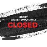 Sorry we're temporarily closed