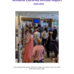 Williams Libraries Annual Report 2022-23 cover page