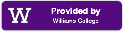 LibKey Nomad button that reads: Access provided by Williams college